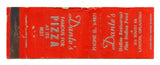 Dante's Famous Pizza, Lawton, OK [Matchbook Cover]