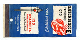 Old Original Bookbinder's, Philadelphia, PA [Matchbook Cover]