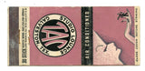 TAC Studio Lounge, Galveston, TX [Matchbook Cover]