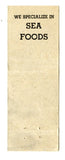 Club Cafe, Pecos, TX [Matchbook Cover]
