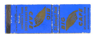 Big Cafe, St. George, UT [Matchbook Cover]