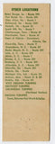 Glass House Restaurants [Matchbook Cover]