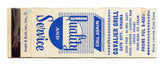 Cavalier Grill, Gate City, VA [Matchbook Cover]