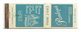 Pantops Restaurant, Charlottesville, VA [Matchbook Cover]