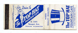 Top Hat Fountain Cafe, Spokane, WA [Matchbook Cover]