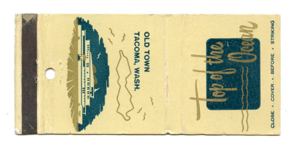 Top of the Ocean, Tacoma, WA [Matchbook Cover]