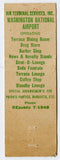 Terrace Dining Room, Washington National Airport, Washington DC [Matchbook Cover]