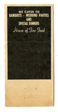 Sky Garden Restaurant, Sheboygan, WI [Matchbook Cover]