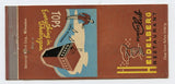 Powers Club Heidelberg Restaurant, Sheboygan, WI [Matchbook Cover]