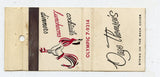 Oage Thomsen's Restaurant, Kenosha, WI [Matchbook Cover]