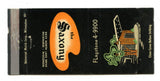 Saxony Restaurant, Milwaukee, WI [Matchbook Cover]
