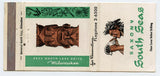 Saxony South Seas, Milwaukee, WI [Matchbook Cover]
