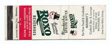 Roxo Beverages, Waukesha, Milwaukee, WI [Matchbook Cover]