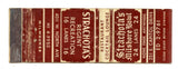 Strachota's Bowling Alleys, Milwaukee, WI [Matchbook Cover]