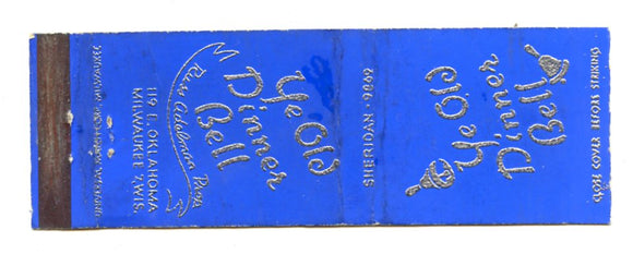 Ye Old Dinner Bell, Milwaukee, WI [Matchbook Cover]