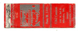 Old Canton Chinese American Restaurant, Milwaukee, WI [Matchbook Cover]