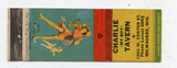 Charile (My Boy) Tavern, Milwaukee, WI [Matchbook Cover]