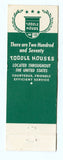Toodle House Restaurants [Matchbook Cover]