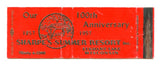 Sharpe's Summer Resort, Elkhart Lake, WI [Matchbook Cover]