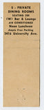 Cuba Club, Madison, WI [Matchbook Cover]