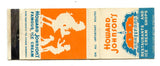 Howard Johnson's Restaurants and Ice Cream Shops [Matchbook Cover]