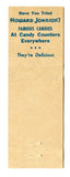 Howard Johnson's Restaurants and Ice Cream Shops [Matchbook Cover]