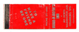 Hugo-n-Rosie's Inn, Cedarburg, WI [Matchbook Cover]