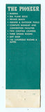 Pioneer, Oshkosh, WI [Matchbook Cover]