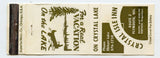 Crystal Isle Inn, Crystal Lake, Plymouth, WI [Matchbook Cover]
