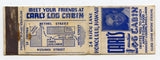 Carl's Log Cabin, Honolulu, HI [Matchbook Cover]