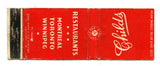 Childs Restaurants, Toronto, Montreal, Winnipeg, Canada [Matchbook Cover]