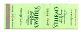 Sturm's Tea Room, Wauwatosa, WI [Matchbook Cover]