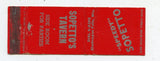 Sopetto's Tavern, Sheboygan Falls, WI [Matchbook Cover]