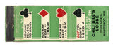 Chili Bill's Lodge, Manitowoc, WI [Matchbook Cover]