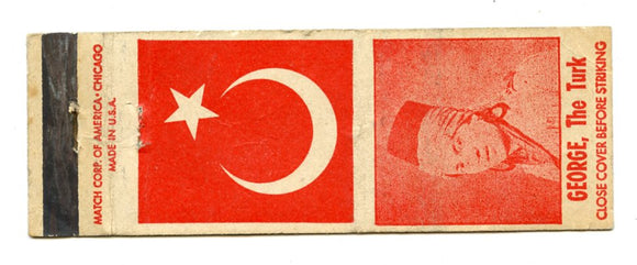 Turk's Inn, Hayward, WI [Matchbook Cover]