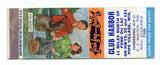 Club Harbor, Pipe Village, WI [Matchbook Cover]