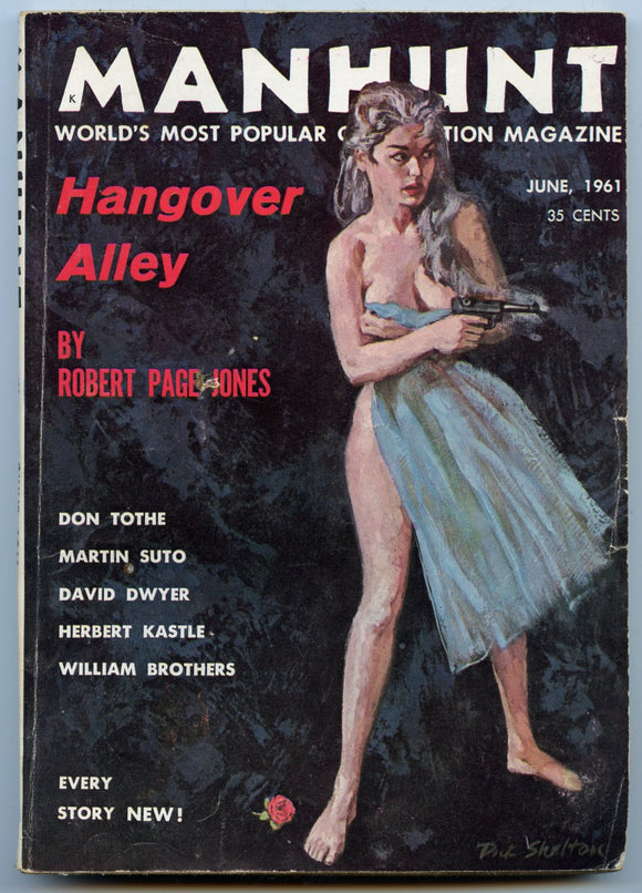 1961 Manhunt Magazine, June, 1961 [Magazine]