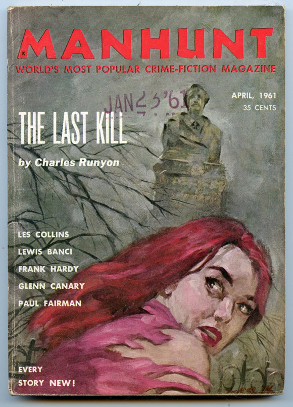 1961 Manhunt Magazine, April, 1961 [Magazine]