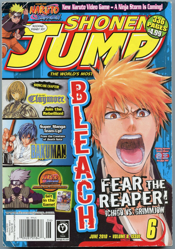 Shonen Jump, June, 2010, Volume 8, Issue 6 [Magazine]