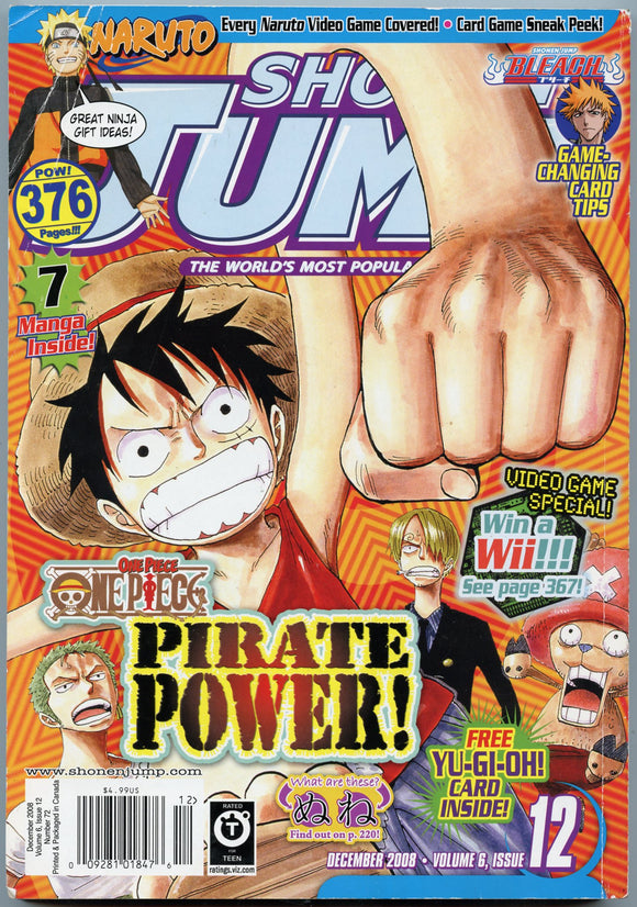 Shonen Jump, December, 2008, Volume 6, Issue 12 [Magazine]