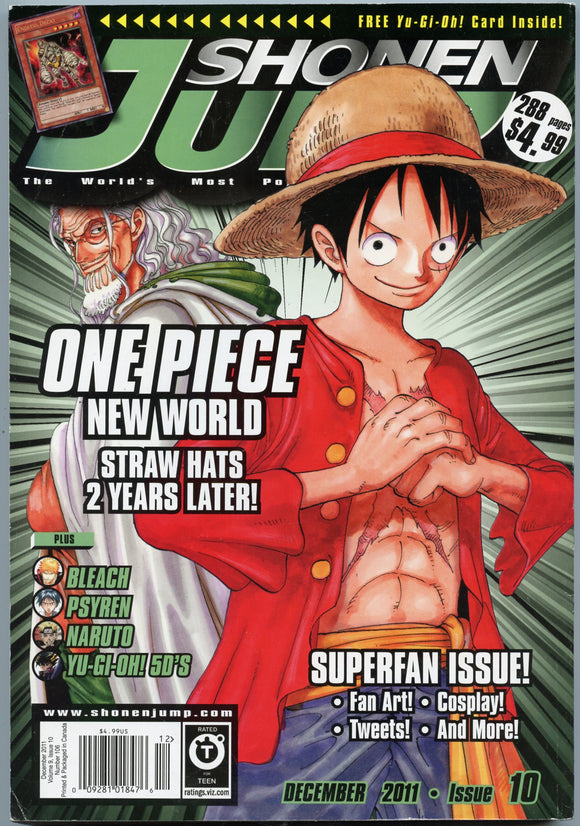 Shonen Jump, December, 2011, Issue 10 [Magazine]