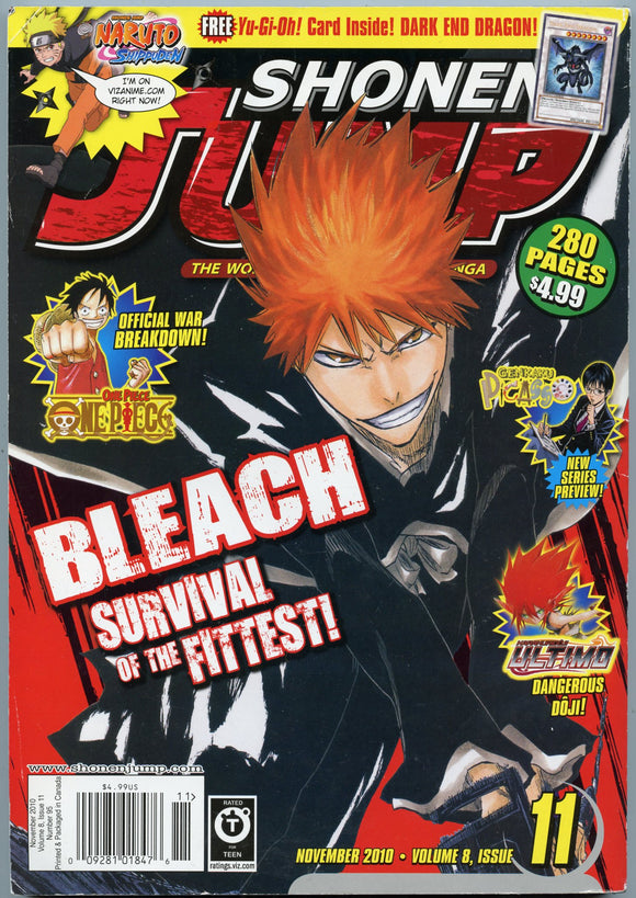 Shonen Jump, November, 2010, Volume 8, Issue 11 [Magazine]