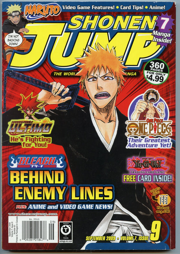 Shonen Jump, September, 2009, Volume 7, Issue 9 [Magazine]
