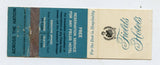 Fields Hotels Matchbook Cover