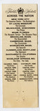 Fields Hotels Matchbook Cover