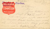 U. S. Postal Card, One Cent, 1890, Bristol and Barber, Wholesale Commission, West Superior, WI [Postcard]