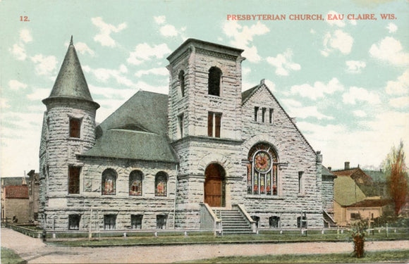 Presbyterian Church, Eau Claire, WI [Postcard]