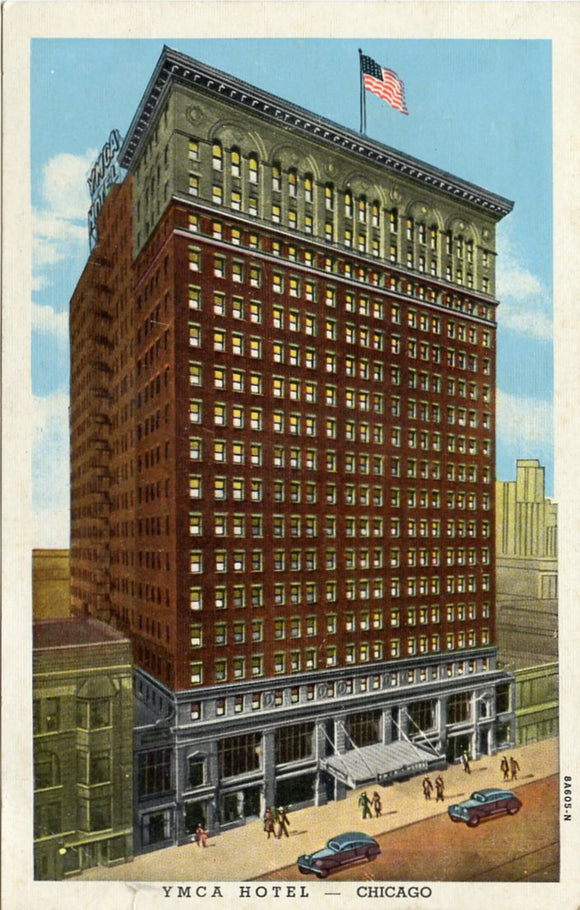 Y M C A Hotel, Chicago, IL [Postcard]