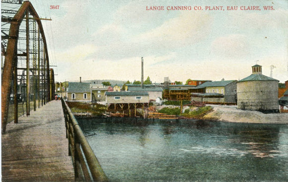 Lange Canning Co. Plant, Eau Claire, WI [Postcard]