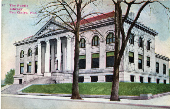 The Public Library, Eau Claire, WI [Postcard]